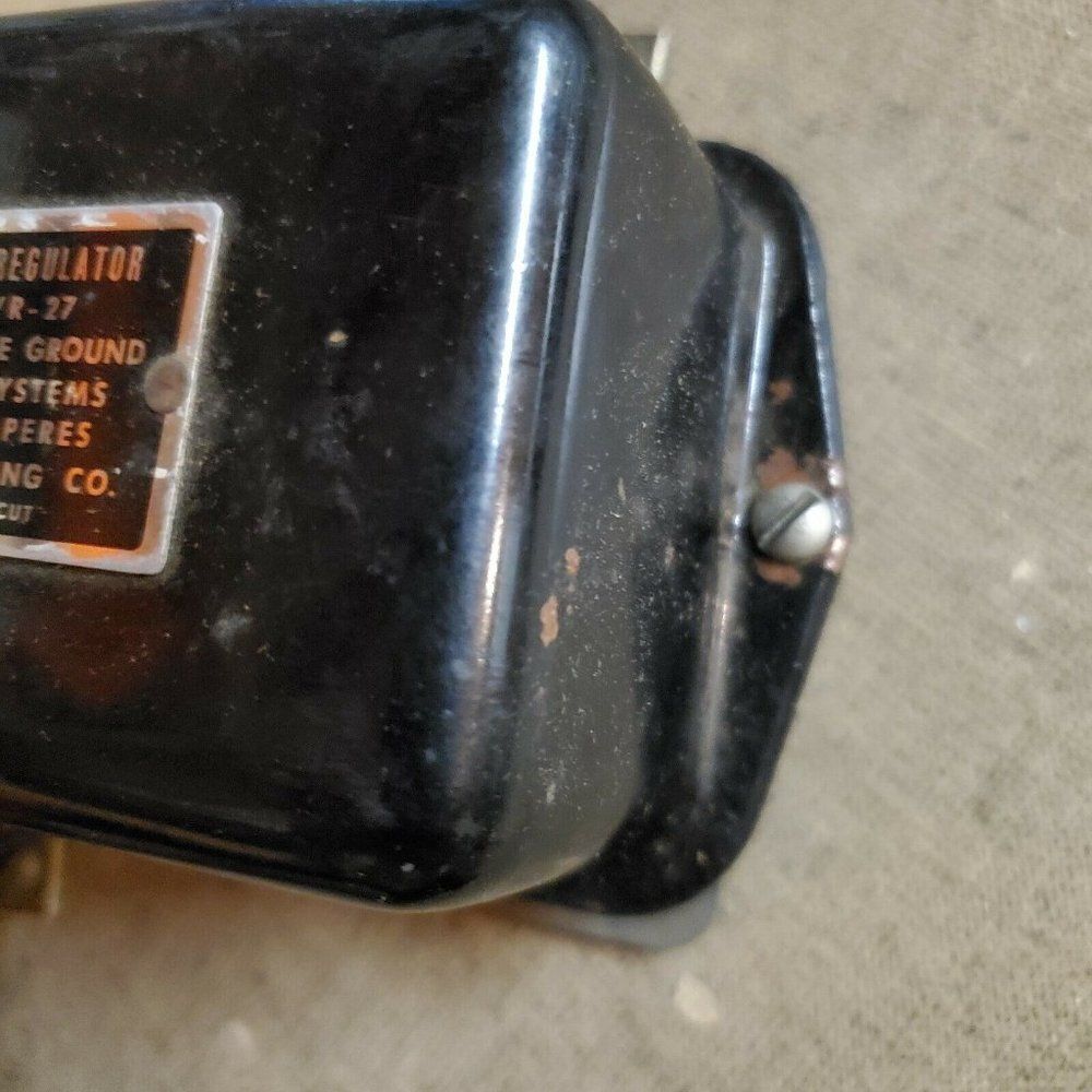 ECHLIN Automotive Electrical Part VOLTAGE REGULATOR VR 27 6V 40 - 51 Amp 6 volt - Picture 5 of 7